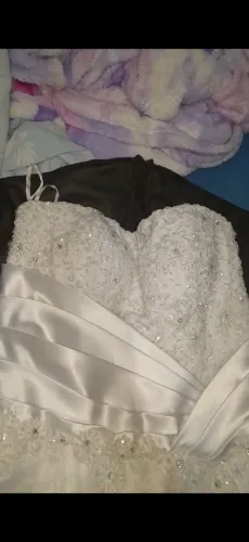 Vestido de noiva + véu 