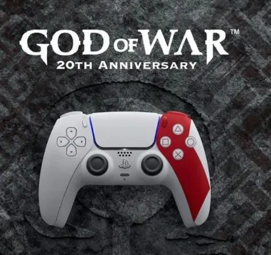 CONTROLE DUALSENSE GOD OF WAR 20TH ANNIVERSARY EDITION - PS5
