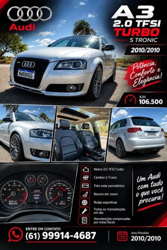Audi A3 Sportback 2.0 16V TFSI S-tronic 2010