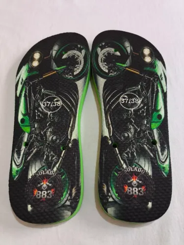 Chinelo Solado 883 Green Bike
