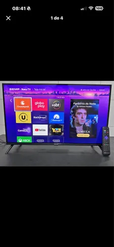 TV smart semp roku tv nova 32
