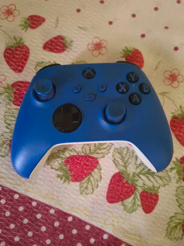 Controle azul xbox