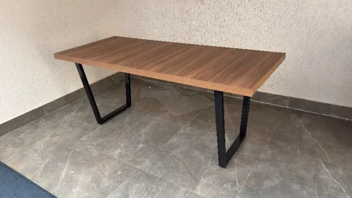 Mesa Industrial Reforçada 1,80x0,70 | Metal + MDF | Frete Grátis