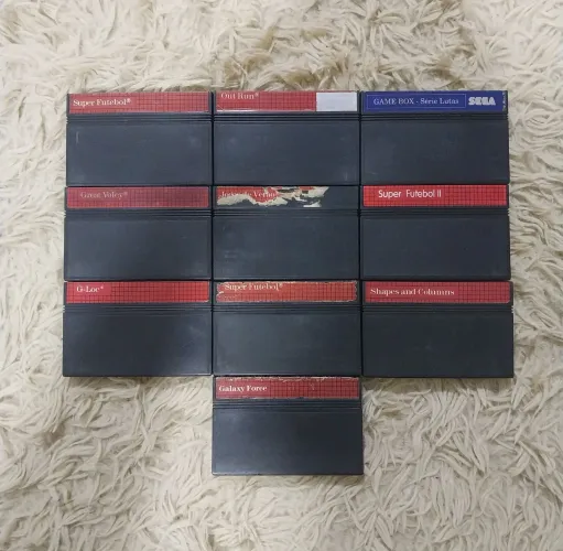LOTE GAMES MASTER SYSTEM