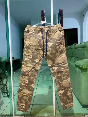 Calça militar jeans - renner