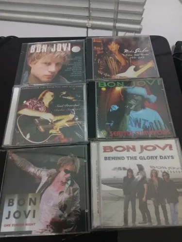 Cds edição colecionadores banda Bon Jovi