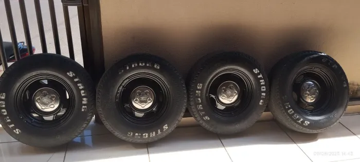 Jogo de rodas Ford ranger 