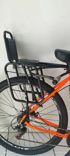 Cadeirinha Altmayer AL324 Traseira com Bagageiro Acoplado