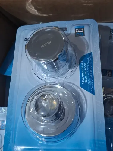 Vendo Acabamento p/ Docol Bsse - 1/2 a 1" Chrome