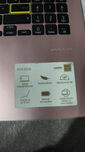 Notebook novo na caixa