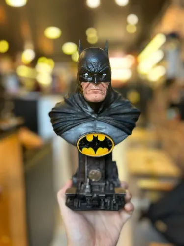 Estátua Busto Batman 26cm