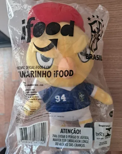 Canarinho Ifood 1994 (lacrado)