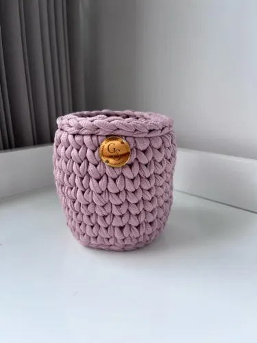 Cachepot em Crochê Multifuncional