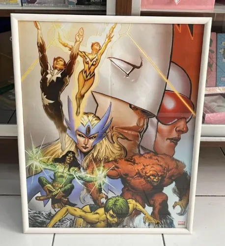 Quadro marvel tropa alfa Alpha flight