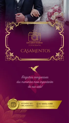 Fotógrafo para Casamento