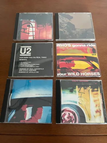 U2 - 6 Singles Achtung Baby