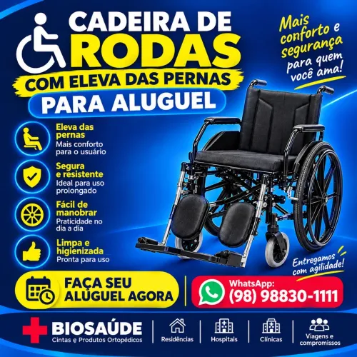 Cadeira de rodas venda e locação