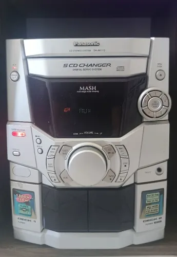 Panasonic / SA-AK110 / 5 CDs / Conservado / Raro / Único Dono
