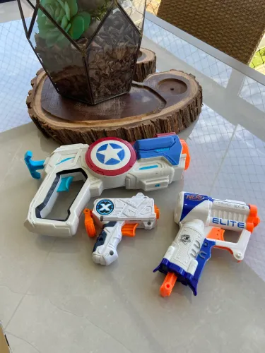 Pistolas de brinquedo (nerfs)