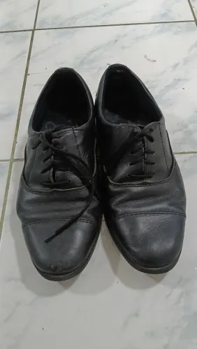 Sapato para colégio da polícia militar