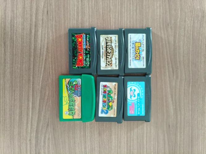 Lot de jogos de gameboy advance