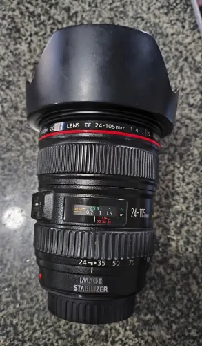Lente canon ef 24-105 L f1:4 is