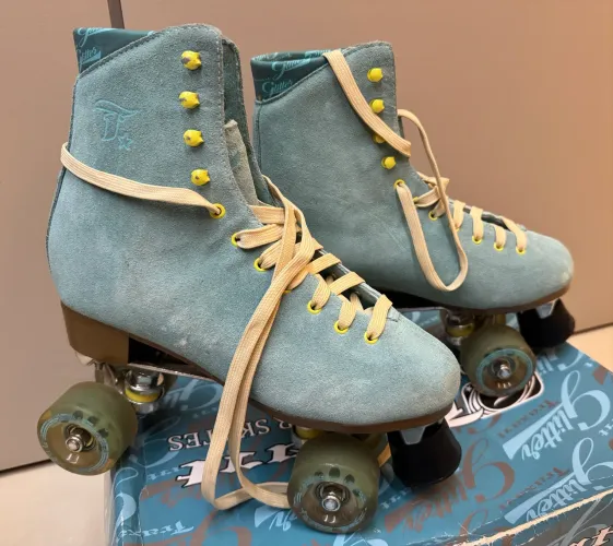 patins traxart tradicional em camurça