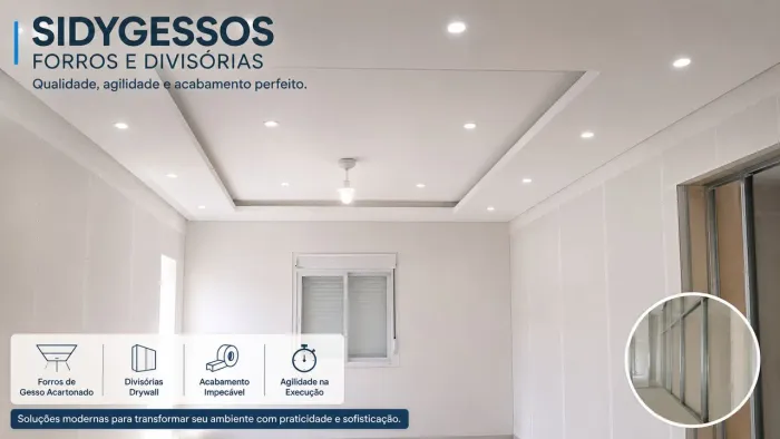 Serviço em gesso