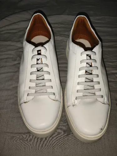 Sneaker Imperador Conceito - Couro Branco - Usado 1x