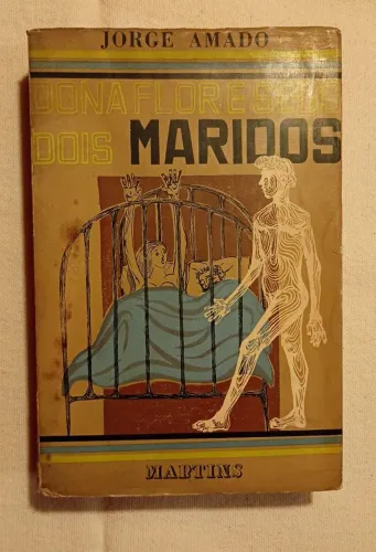 Dona flor e seus dois maridos - 1ª edição com dedicatória e autografado por Jorge Amado