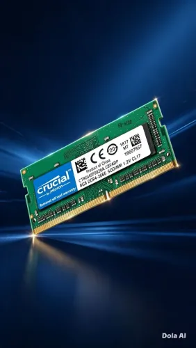 Memória RAM Notebook Crucial 8GB DDR4 2666MHz - Original