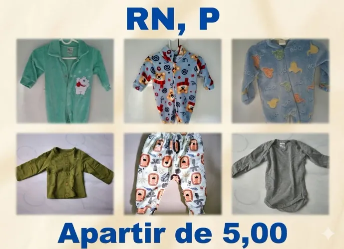 Lote roupas bebê nova e seminova. Almofada nova 25