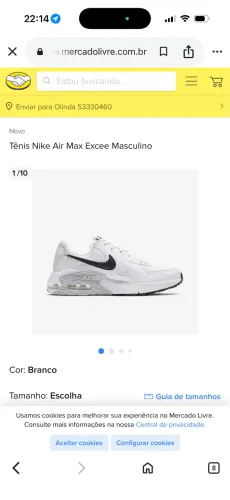 Vendo tênis da Nike masculino Novo