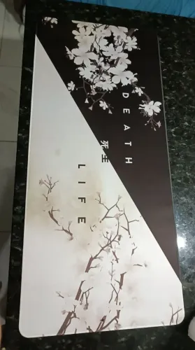 Mousepad Gamer Extra Grande Deskmat Estampa Sakura Death & Life