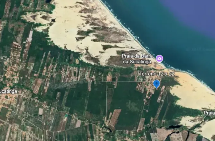 TERRENO À VENDA - BARRA DA SUCATINGA - BEBERIBE/CE