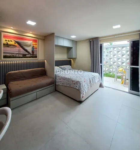 Flat com 1 quarto em Carneiros
