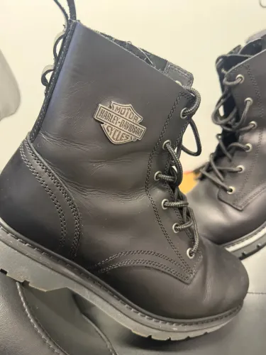 Botina Harley Davidson nova em couro impermeável 