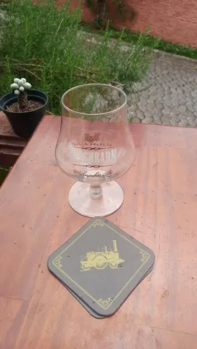 Taça Copo Cerveja Eisenbahn Weihnachts Ale (rótulo sazonal de Natal)