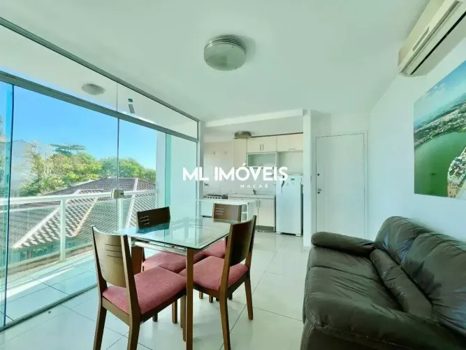 Flat à venda, 1 quarto, 1 vaga, Glória - Macaé/RJ
