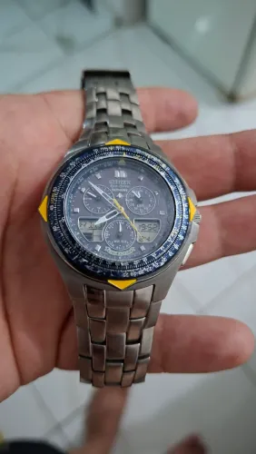 Vendo Relógio citizen Blue Angels força aérea americana todo ok