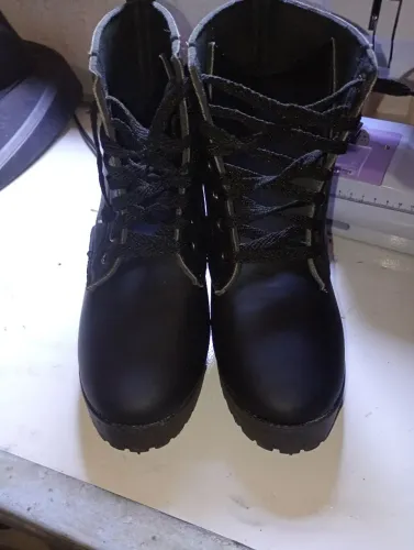 Bota cano meio