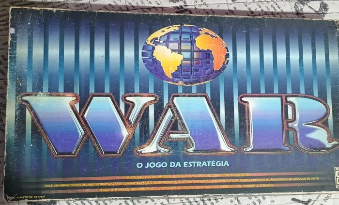 Jogo de tabuleiro antigo -  War Grow Original Completo - Clássico 