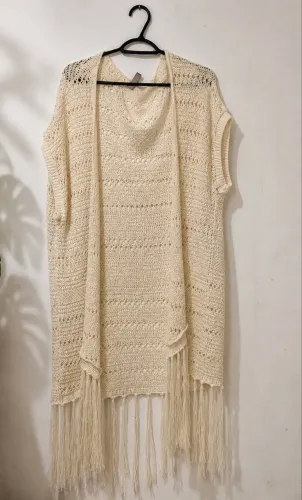 Kimono beje perfeito com qualquer look