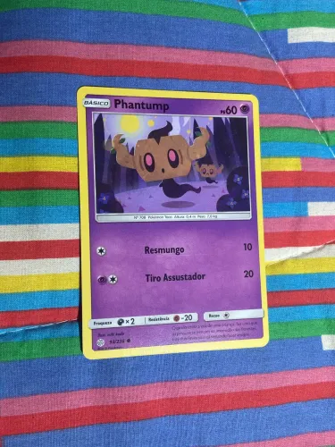 carta pokémon phantump (básico)