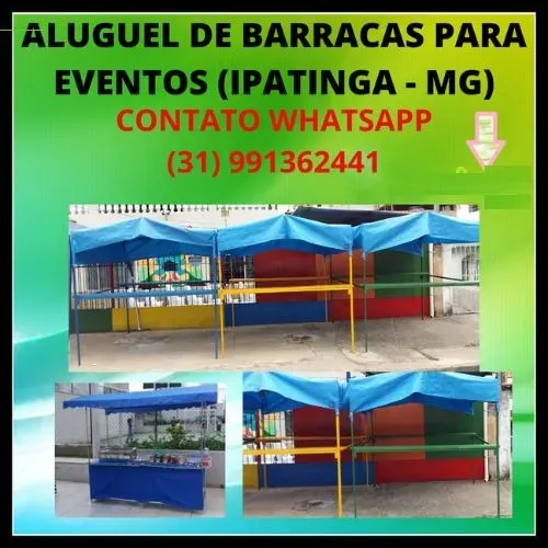 Aluguel de Barracas para festas e eventos