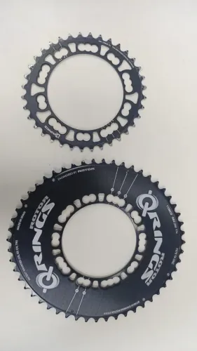 Par de Coroas ROTOR Q-Rings 52-36 110bcd - 5 furos