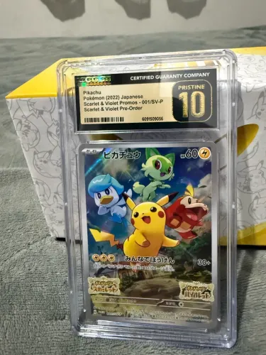 Pikachu Scarlet e Violet ( JP ) Pristine 10