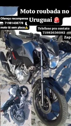 Moto start 160 cinza