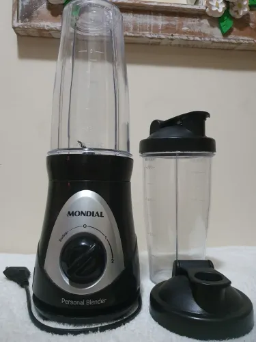 Liquidificador Mixer Mondial Personal Blender 220V  300W 2 copos