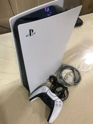 PS5 FAT 1 GERAÇÃO, SÓ VEM COM O CONTROLE E O CABO DE ENERGIA. (SEM HDMI)